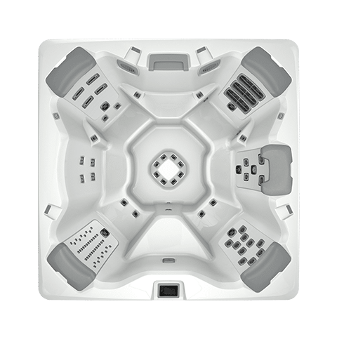 Top View of Bullfrog A7 Hot Tub