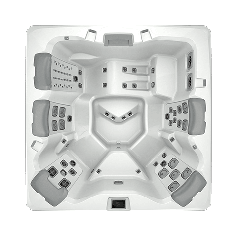 Top View of Bullfrog A7L Hot Tub