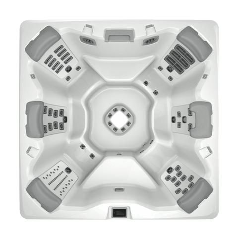 Top View of Bull Frog A8L Hot Tub