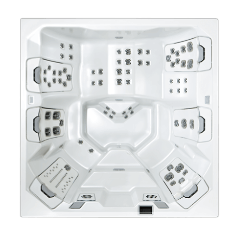 Top View of Bullfrog M8 Hot Tub