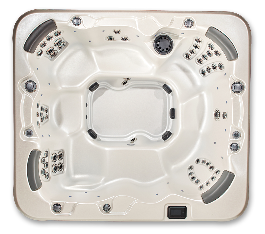 Hot tub overview of the aspen alpine