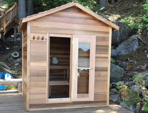 Outdoor Cabin Saunas by Dundalk LeisureCraft