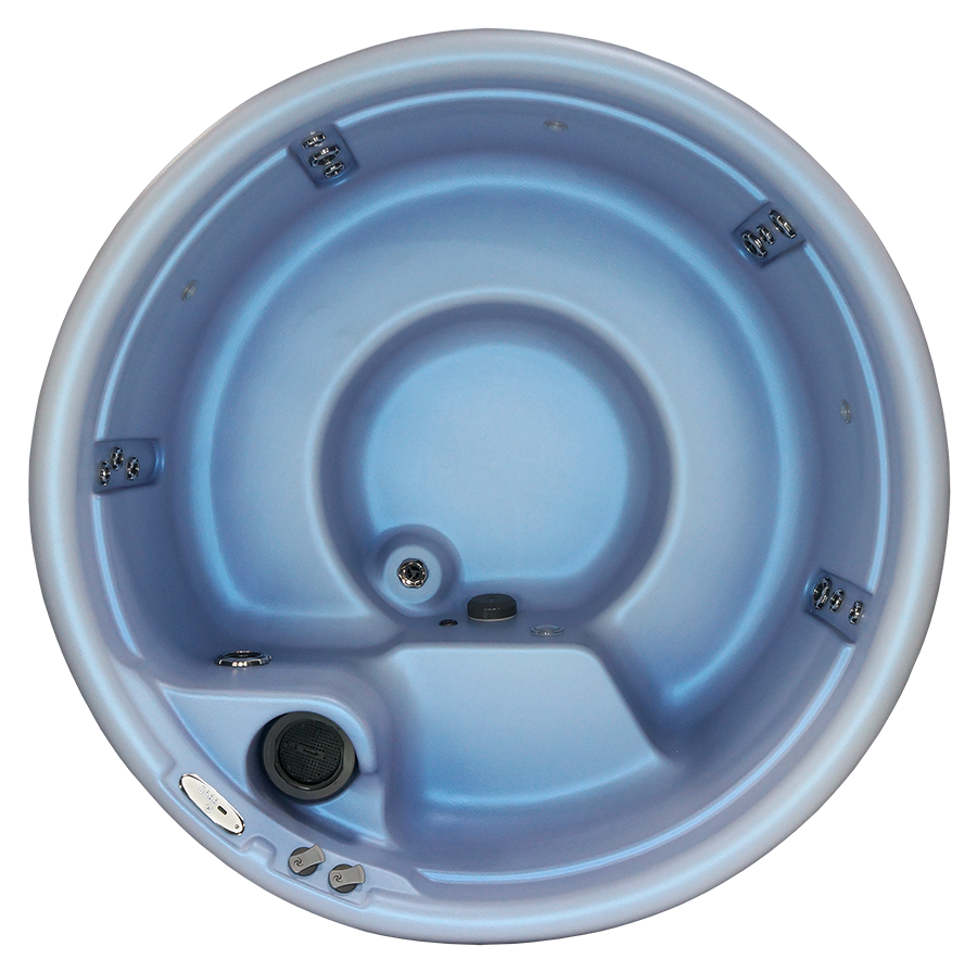 Top View of Impulse DP Classic Series Hot Tub