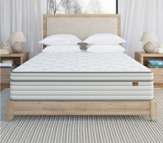 Front view of Ohio Pillow Top Roll Pack Mattress by Eastman House