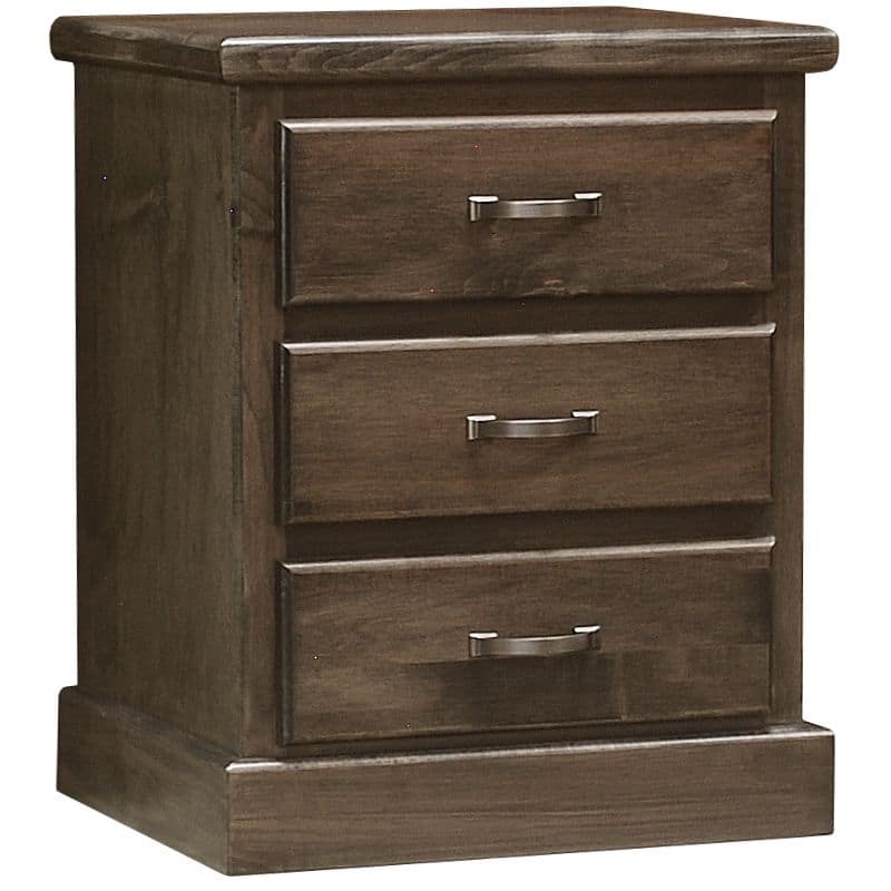 Vesper 3 Drawer Nightstand by Wolfcraft