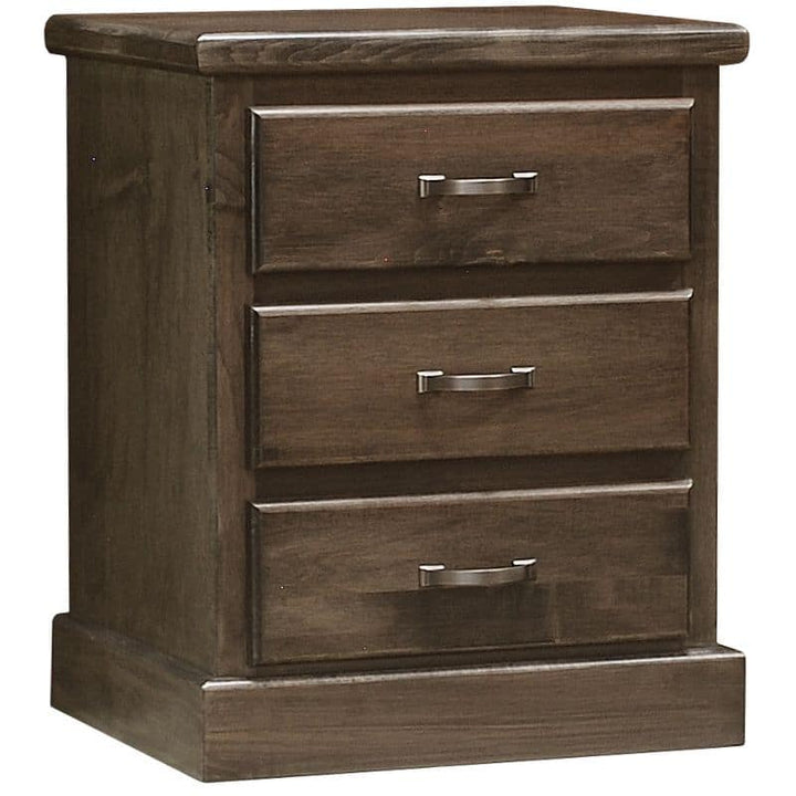 Vesper 3 Drawer Nightstand by Wolfcraft