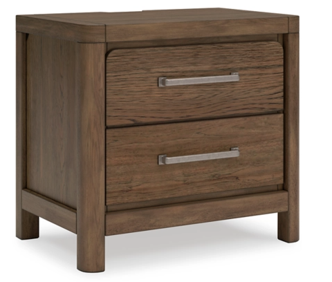 CLEARANCE! Cabalynn queen bedroom set with panel storage bed