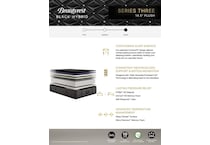 Beautyrest Black Hybrid Series Three Plush Mattress