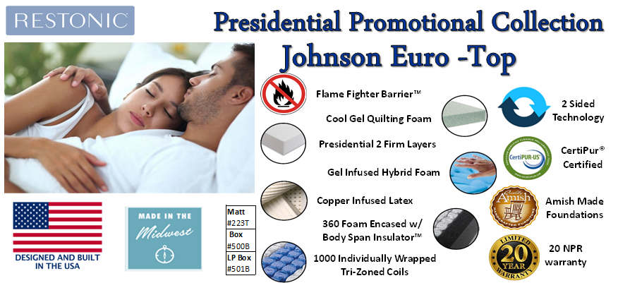 Johnson Pillow Top Two-Sided by Spring Air