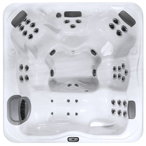 Top View of Bullfrog X8L Hot Tub 